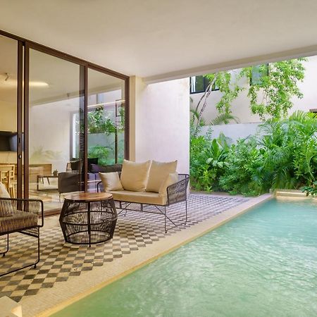 Private Pool Apartment For Groups Tulum Ngoại thất bức ảnh