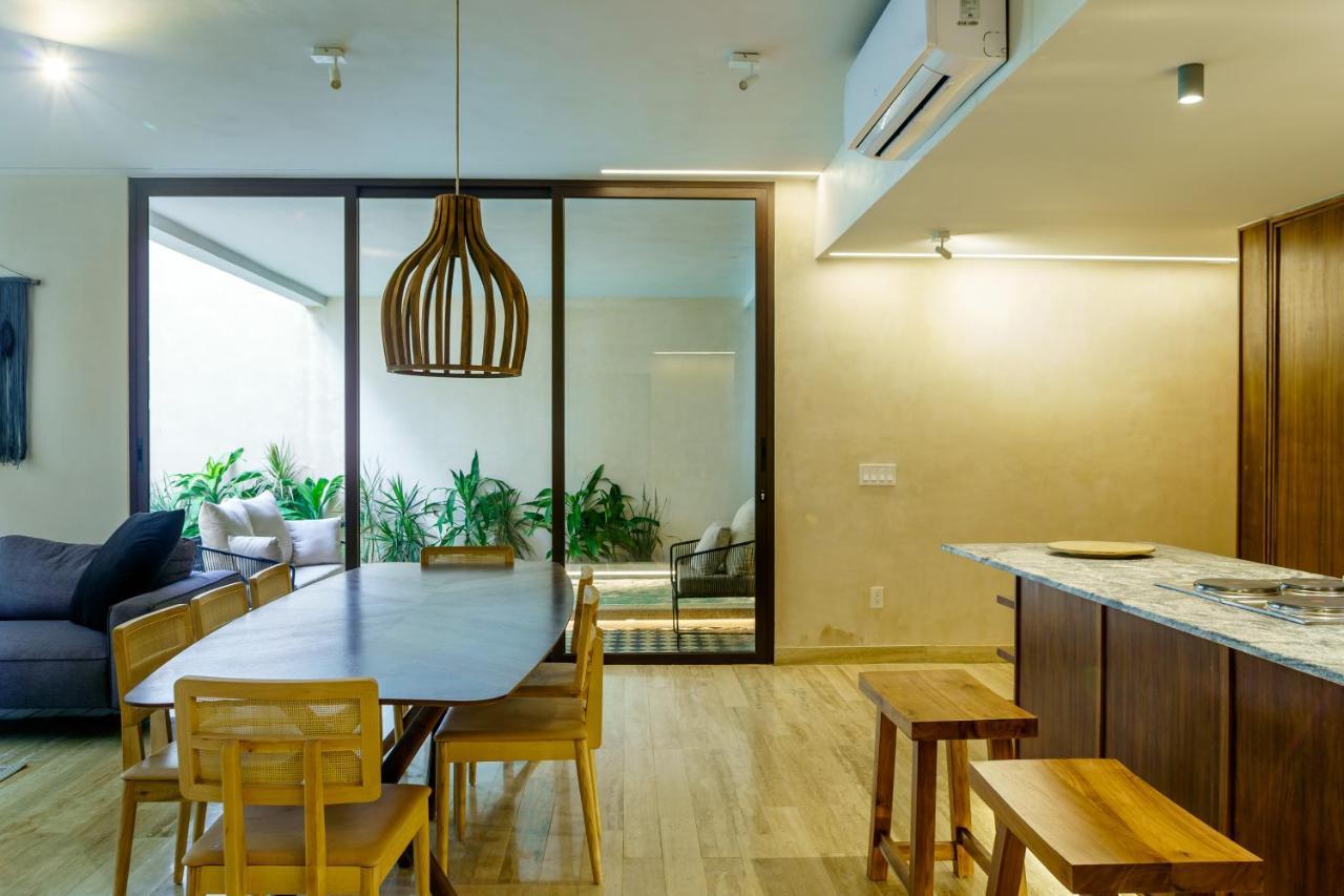 Private Pool Apartment For Groups Tulum Ngoại thất bức ảnh