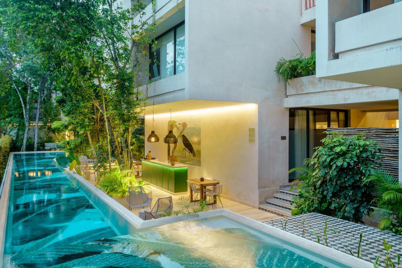 Private Pool Apartment For Groups Tulum Ngoại thất bức ảnh