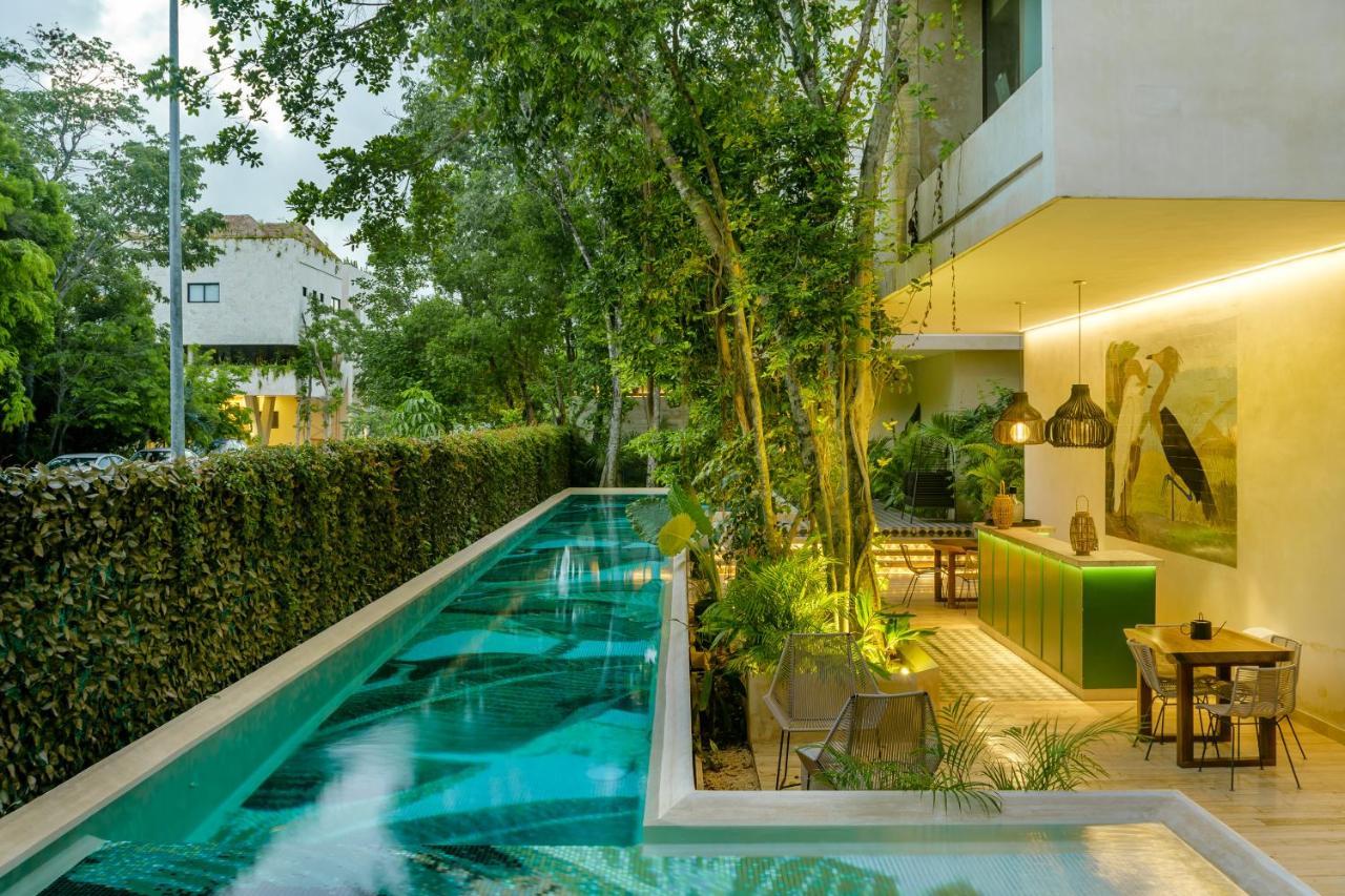 Private Pool Apartment For Groups Tulum Ngoại thất bức ảnh