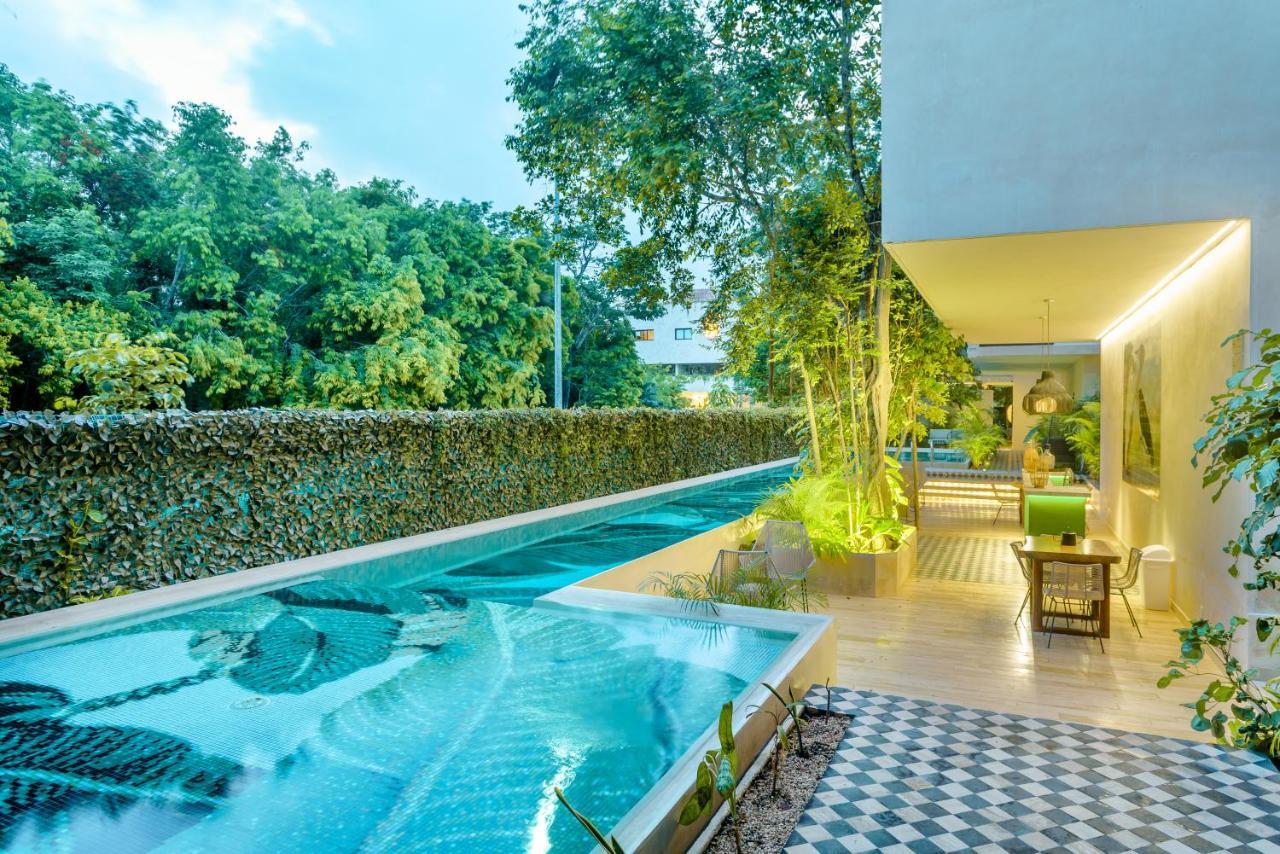 Private Pool Apartment For Groups Tulum Ngoại thất bức ảnh