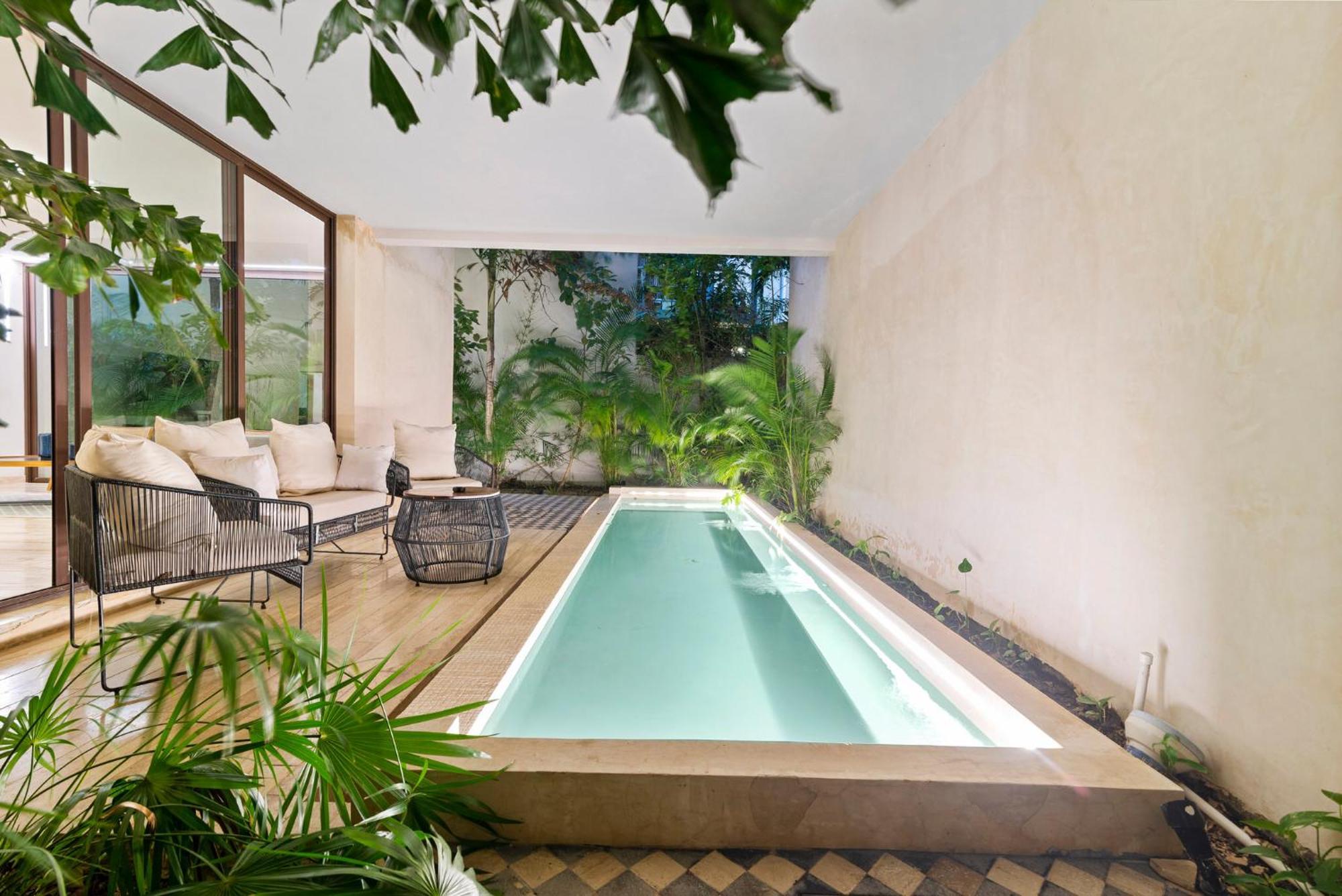 Private Pool Apartment For Groups Tulum Ngoại thất bức ảnh
